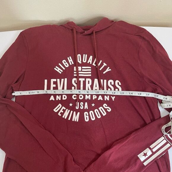 Levis|Cotton|Hoodie|Strauss| Lightweight   - Picture 4 of 11